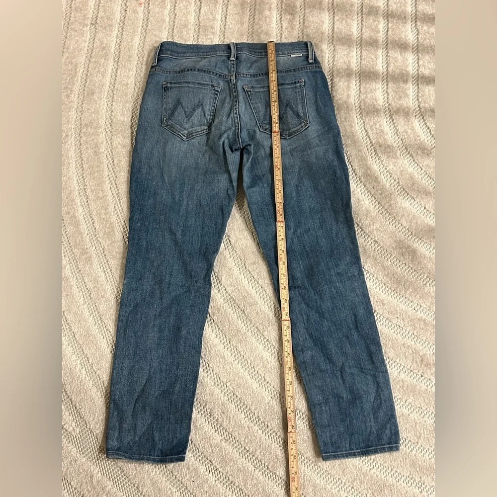 Mother Skinny Not Skinny Jeans in Blue Skies Tomorrow - Size 25 - Picture 11 of 12